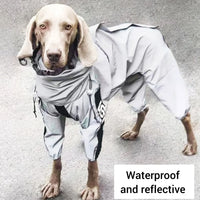 Reflective All-Weather Waterproof Dog Rain Coat - Allspark