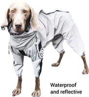 Reflective All-Weather Waterproof Dog Rain Coat - Allspark