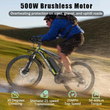 S26  500W Adult Mountain Electric Bike Allspark